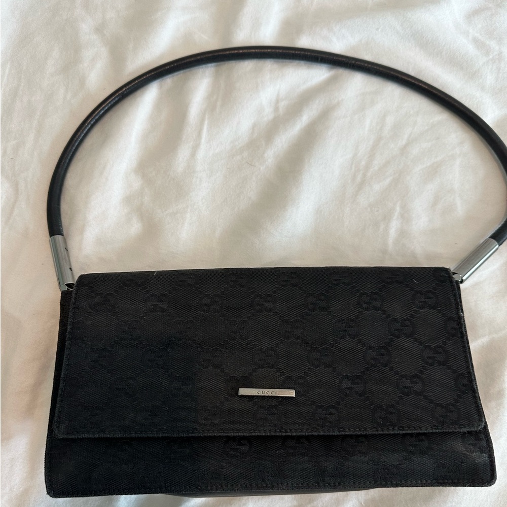 Authentic Gucci day to night black handbag